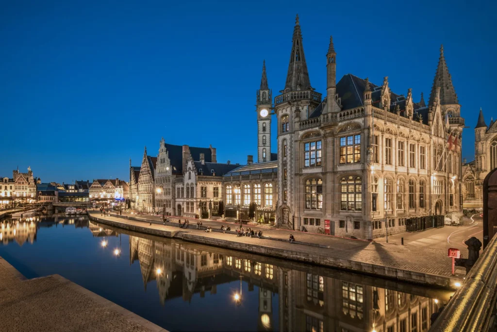 House Moving to Belgium | Reliable Video References 1 869780 Belgium Ghent Night Canal Reflection Waterfront scaled 1